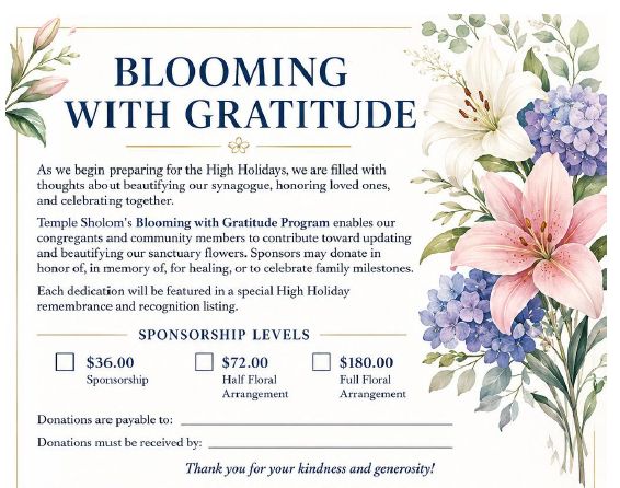 BLOOM WITH GRATITUDE
